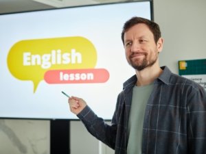 Smiling English Teacher