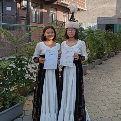 Zhibek and Malika Ergeshova