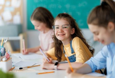 Children are learning in the class