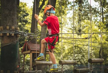 Rope park adventure